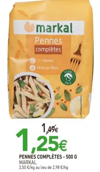 MARKAL Pennes complètes 500 g