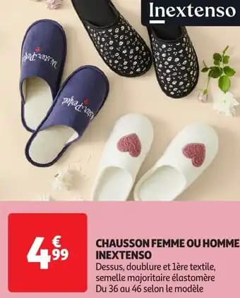 Promotion Exclusives de 3
Chausson : Découvrez l'Offre incontournable