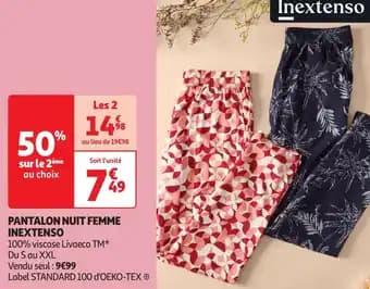 Promotion Exclusives de 10
Pantalon femme : Découvrez l'Offre incontournable