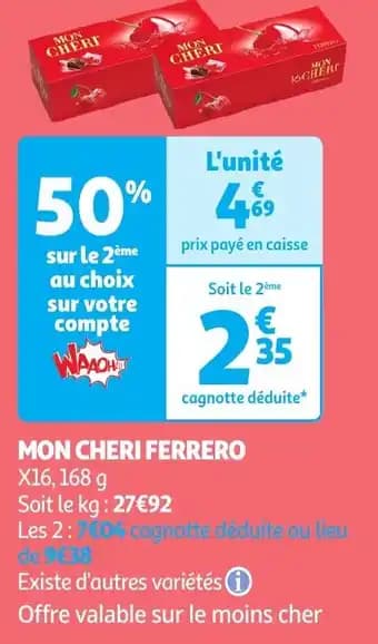 Promotion Exclusives de 8
Mon cheri : Découvrez l'Offre incontournable