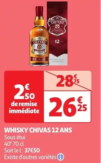 Promotion Exclusives de 7
Chivas : Découvrez l'Offre incontournable