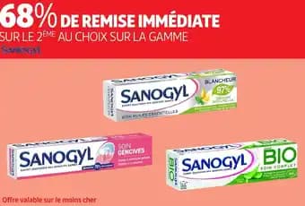 Promotion Exclusives de 3
Sanogyl : Découvrez l'Offre incontournable