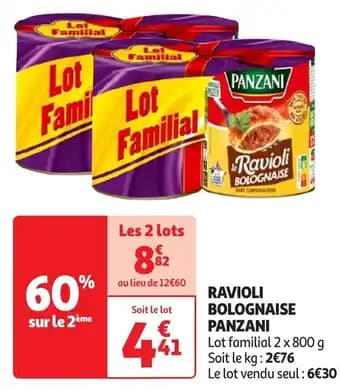 Promotion Exclusives de 24
Panzani : Découvrez l'Offre incontournable