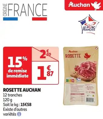 Promotion Exclusives de 9
Rosette : Découvrez l'Offre incontournable