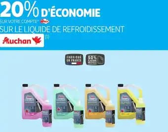 Auchan sur le liquide de refroidissement
