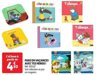 Pars en vacances avec tes héros