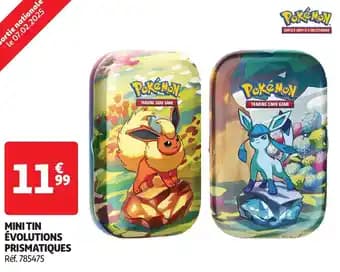 Mini tin évolutions prismatiques