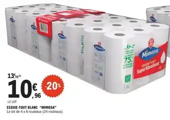 Promotion Exclusives de 8
Essuie tout blanc : Découvrez l'Offre incontournable
