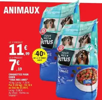 Promotion Exclusives de 98
Croquettes pour : Découvrez l'Offre incontournable