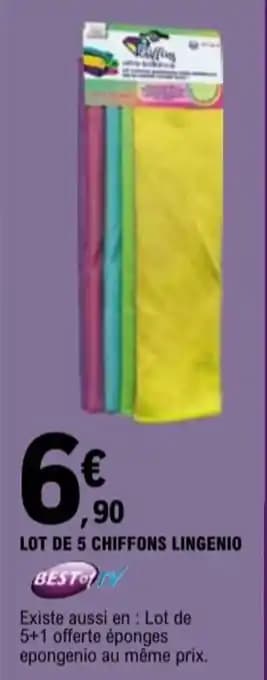 Promotion Exclusives de 5
Chiffons : Découvrez l'Offre incontournable