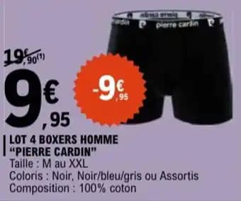 Promotion Exclusives de 3
Pierre cardin : Découvrez l'Offre incontournable