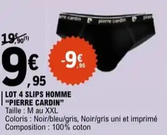 Promotion Exclusives de 24
Slips : Découvrez l'Offre incontournable