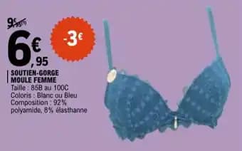 Soutien-gorge moule femme