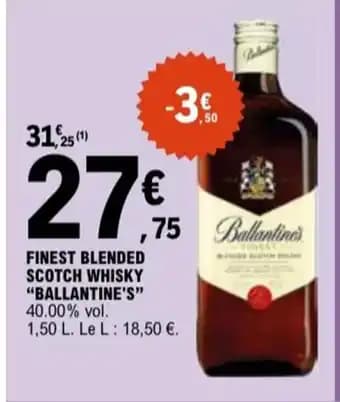 Promotion Exclusives de 32
Scotch : Découvrez l'Offre incontournable