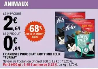 "PURINA" Friandises pour chat party mix felix 200 g