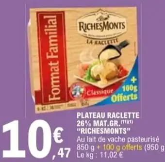 Promotion Exclusives de 14
Plateau raclette : Découvrez l'Offre incontournable