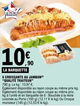 Promotion Exclusives de 20
Croissants : Découvrez l'Offre incontournable