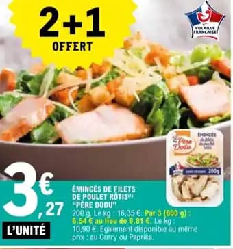 Promotion Exclusives de 20
Filets de poulet : Découvrez l'Offre incontournable