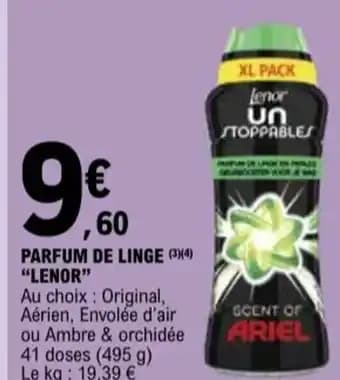 Promotion Exclusives de 8
Parfum de linge : Découvrez l'Offre incontournable