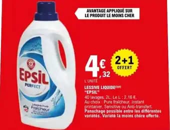 "EPSIL" Lessive liquide 2 l