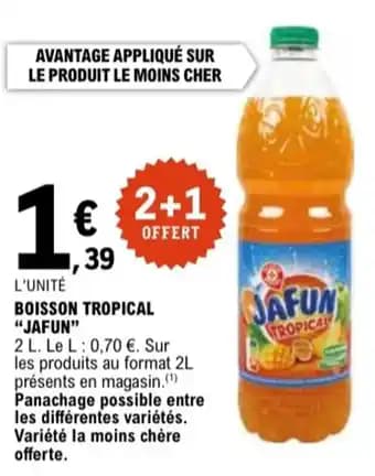 "JAFUN" Boisson tropical 2 l