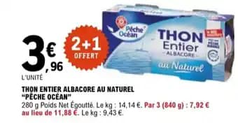 Promotion Exclusives de 2
Entier au naturel : Découvrez l'Offre incontournable