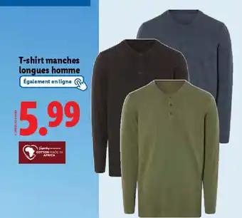 LIVERGYⓇ T-shirt manches longues homme