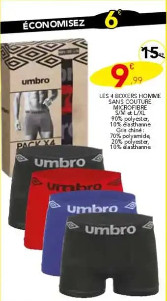 Promotion Exclusives de 47
Umbro : Découvrez l'Offre incontournable