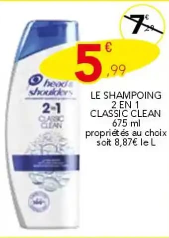 Promotion Exclusives de 1
Head & shoulder : Découvrez l'Offre incontournable