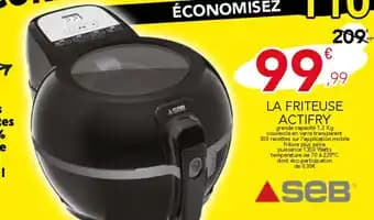 Promotion Exclusives de 1
Friteuse actifry : Découvrez l'Offre incontournable