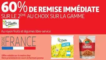 Promotion Exclusives de 4
Les crudettes : Découvrez l'Offre incontournable