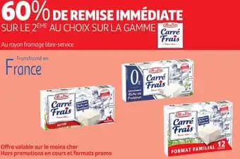Promotion Exclusives de 6
Carré frais : Découvrez l'Offre incontournable
