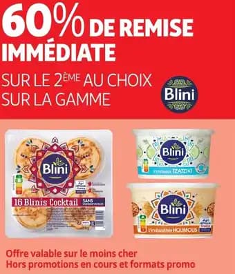 Promotion Exclusives de 6
Blini : Découvrez l'Offre incontournable