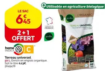 Promotion Exclusives de 17
Terreau : Découvrez l'Offre incontournable