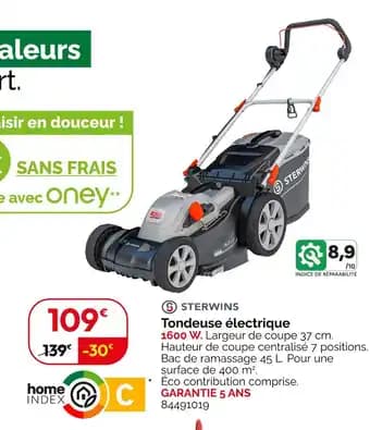 Promotion Exclusives de 1
Tondeuse électrique : Découvrez l'Offre incontournable