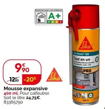Promotion Exclusives de 3
Mousse expansive : Découvrez l'Offre incontournable