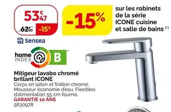 Promotion Exclusives de 8
Mitigeur lavabo : Découvrez l'Offre incontournable