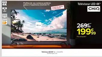 Promotion Exclusives de 10
Téléviseur led 4k : Découvrez l'Offre incontournable