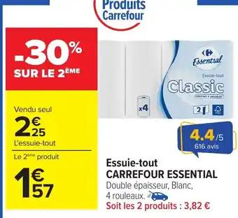 CARREFOUR ESSENTIAL Essuie-tout