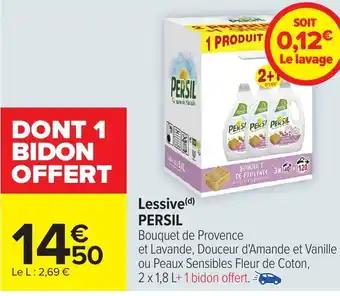 Promotion Exclusives de 6
Persil : Découvrez l'Offre incontournable