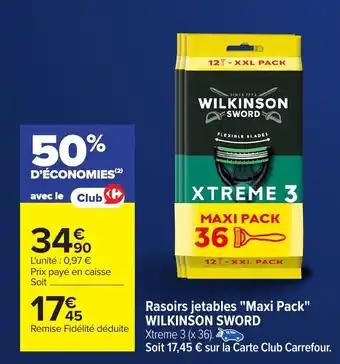 Promotion Exclusives de 4
Wilkinson rasoirs jetables : Découvrez l'Offre incontournable