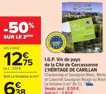 Promotion Exclusives de 8
I.g.p. : Découvrez l'Offre incontournable