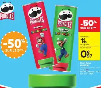 PRINGLES Chips Tuiles 195 g