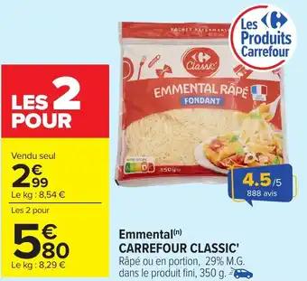 Promotion Exclusives de 60
Emmental : Découvrez l'Offre incontournable