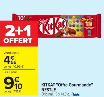 NESTLE Kitkat "offre gourmande" 10 x 41.5 g