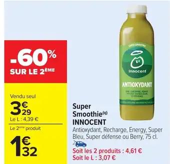 INNOCENT Super Smoothie 75 cl