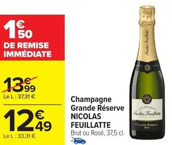 Promotion Exclusives de 2
Feuillatte : Découvrez l'Offre incontournable