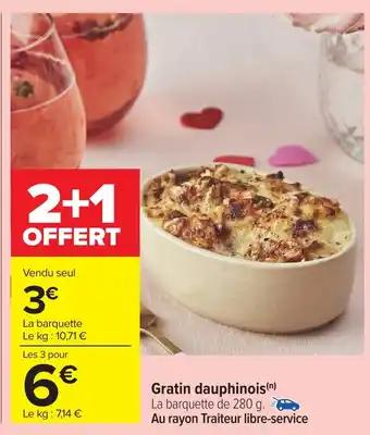 Promotion Exclusives de 7
Gratin dauphinois : Découvrez l'Offre incontournable