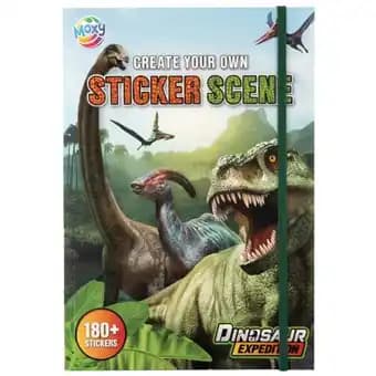 GRAFIX Livret d'autocollants Dinosaure