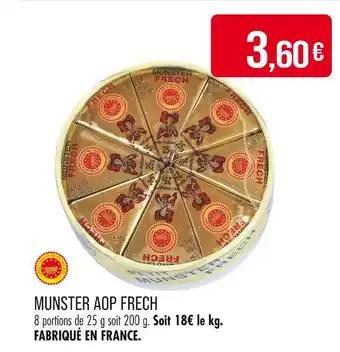 Promotion Exclusives de 6
Munster : Découvrez l'Offre incontournable